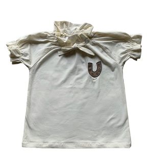 Mini Rodini Organic Horseshoe Jersey Blouse